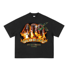 400 Degrees Black Tee