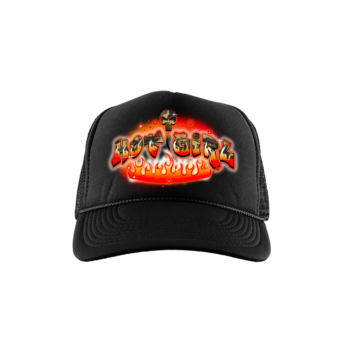 Hot Girl Trucker (Black)